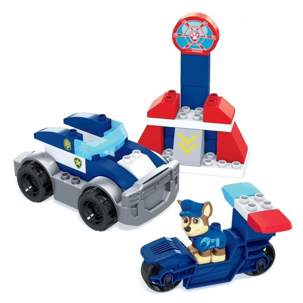 Mega Bloks Mega Bloks Paw Patrol Chases city police cruiser