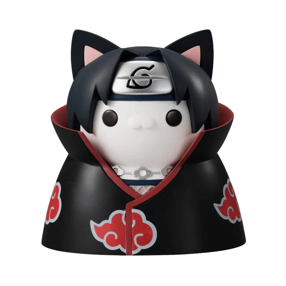 Naruto: Shippuden Nyanto! The Big Nyaruto Series REBOOT Mega Cat Project Itachi Uchiha Figure By MegaHouse