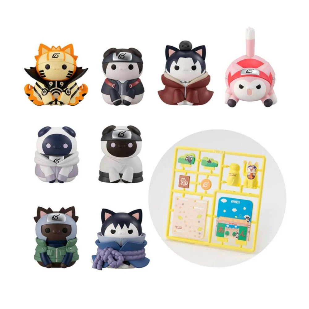 Naruto Shippuden Mega Cat Project Nyaruto!  Version Break Out！Fourth Great Ninja War with Free Gift by Megahouse