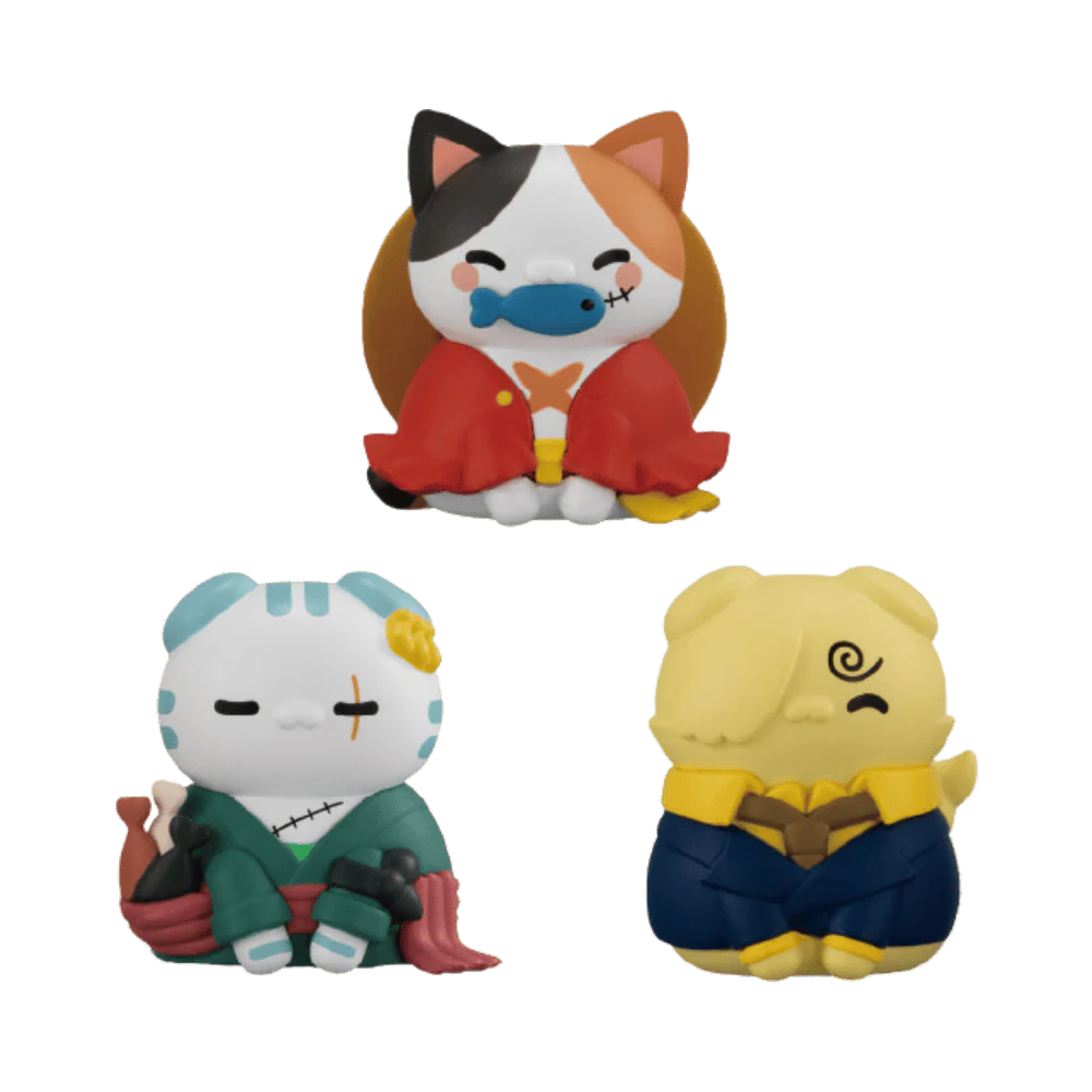 ONE PIECE Nyan Piece Nyan Ver. HAPPY TRIO 2024 LIMITED Mega Cat Project By MegaHouse