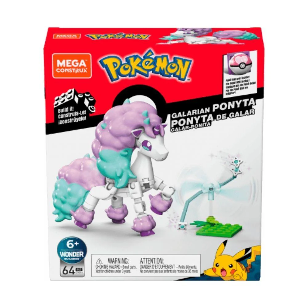 Mega Construx Pokemon Galarian Ponyta - Image 2
