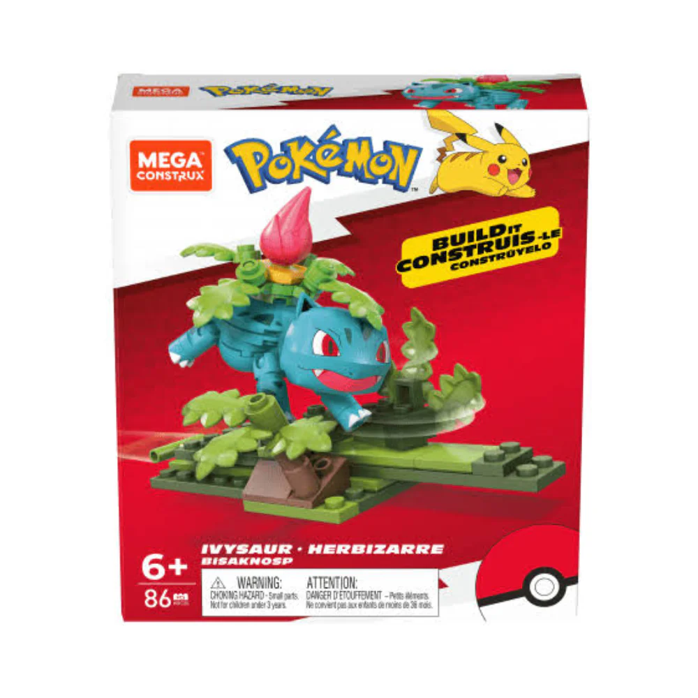 Pokemon Ivysaur Mega Construx Play Set