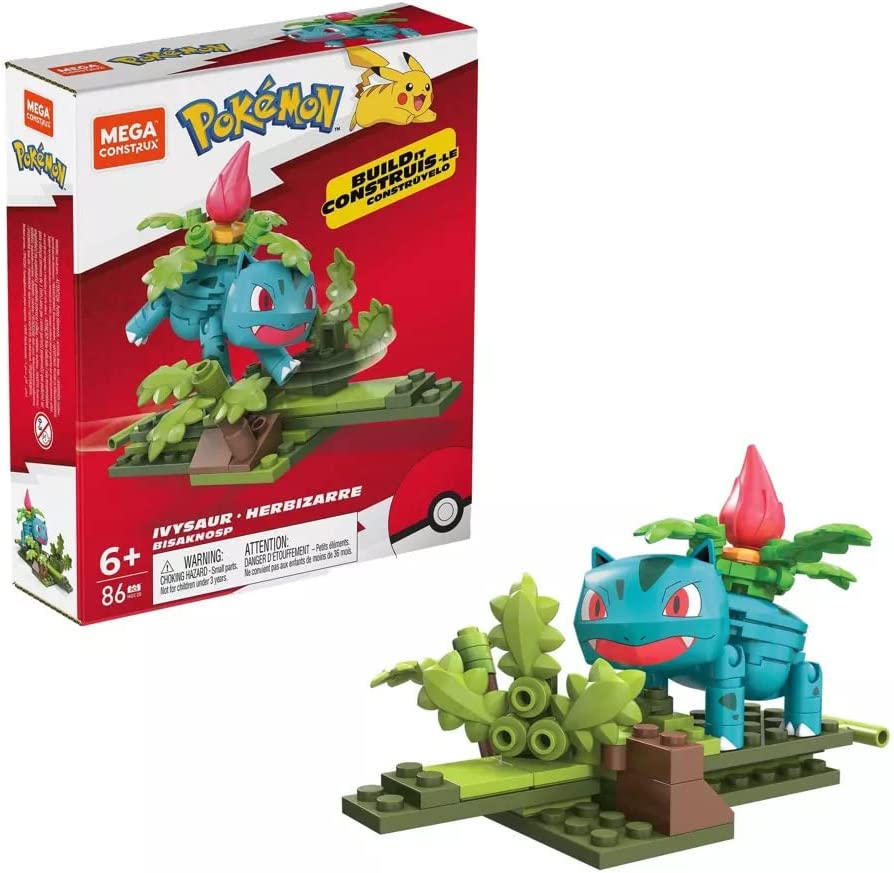 Pokemon Ivysaur Mega Construx Play Set - Image 2