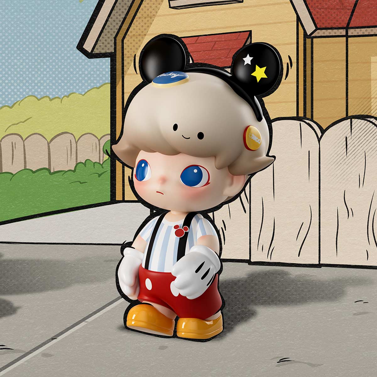 Mega Just Dimoo 400% Mickey Mouse By Pop Mart - Image 5