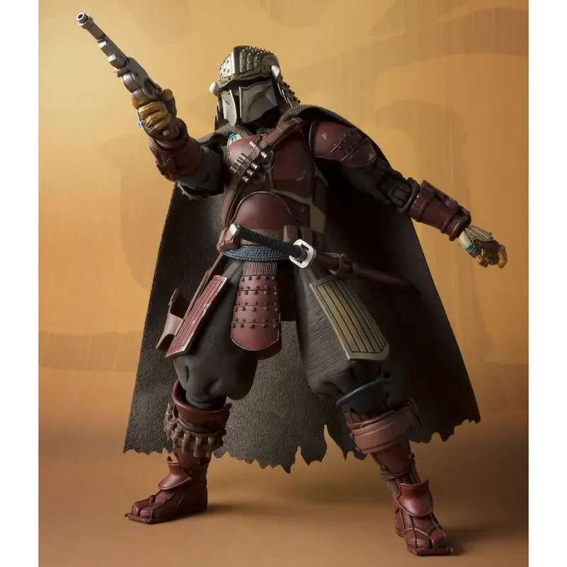 Star Wars Mandalorian Meisho Movie Realization Ronin Version Figure by Bandai - Image 3