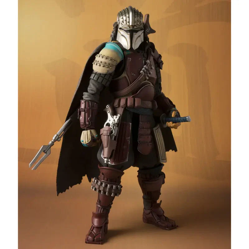 Star Wars Mandalorian Meisho Movie Realization Ronin Version Figure by Bandai - Image 4