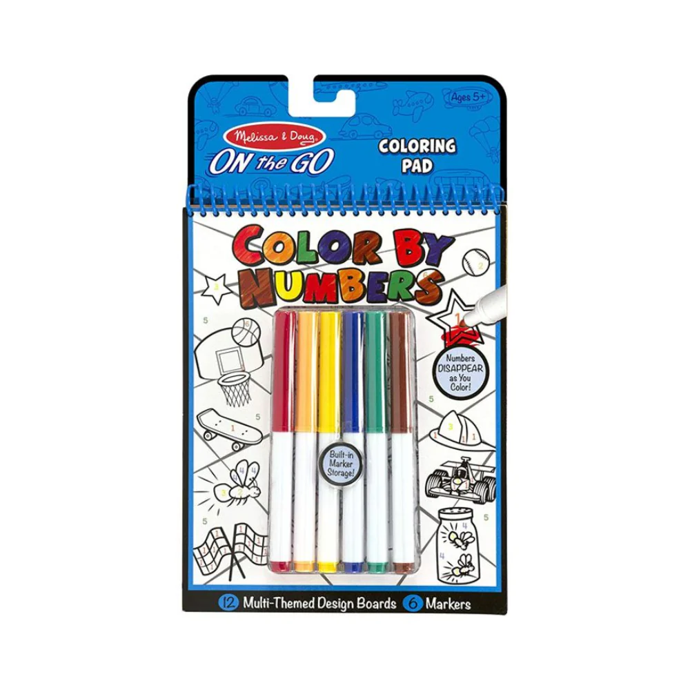 Melissa and Doug Color By Numbers - Blue