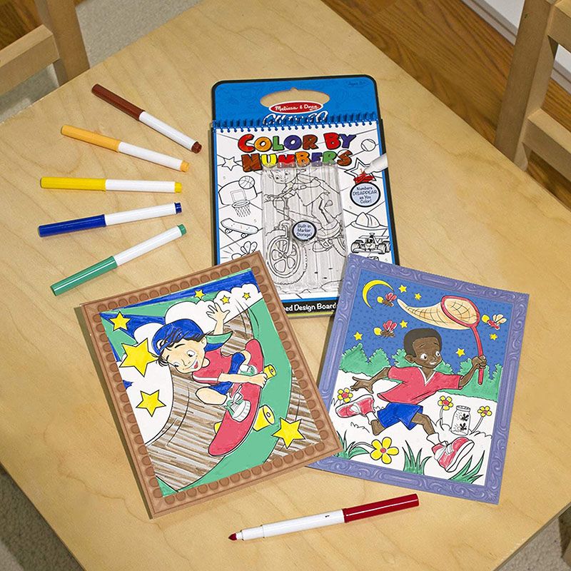 Melissa and Doug Color By Numbers - Blue - Image 2