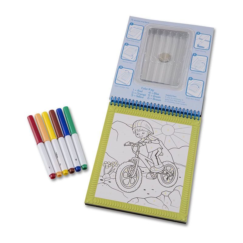 Melissa and Doug Color By Numbers - Blue - Image 4