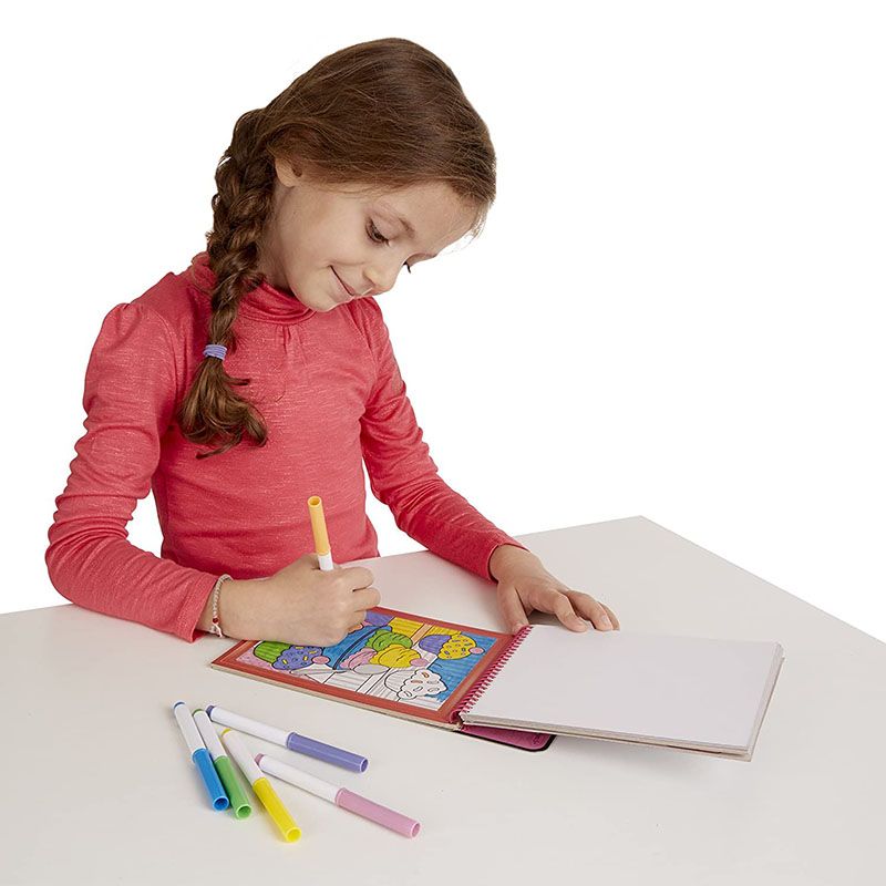 Melissa and Doug Color By Numbers - Pink - Image 2