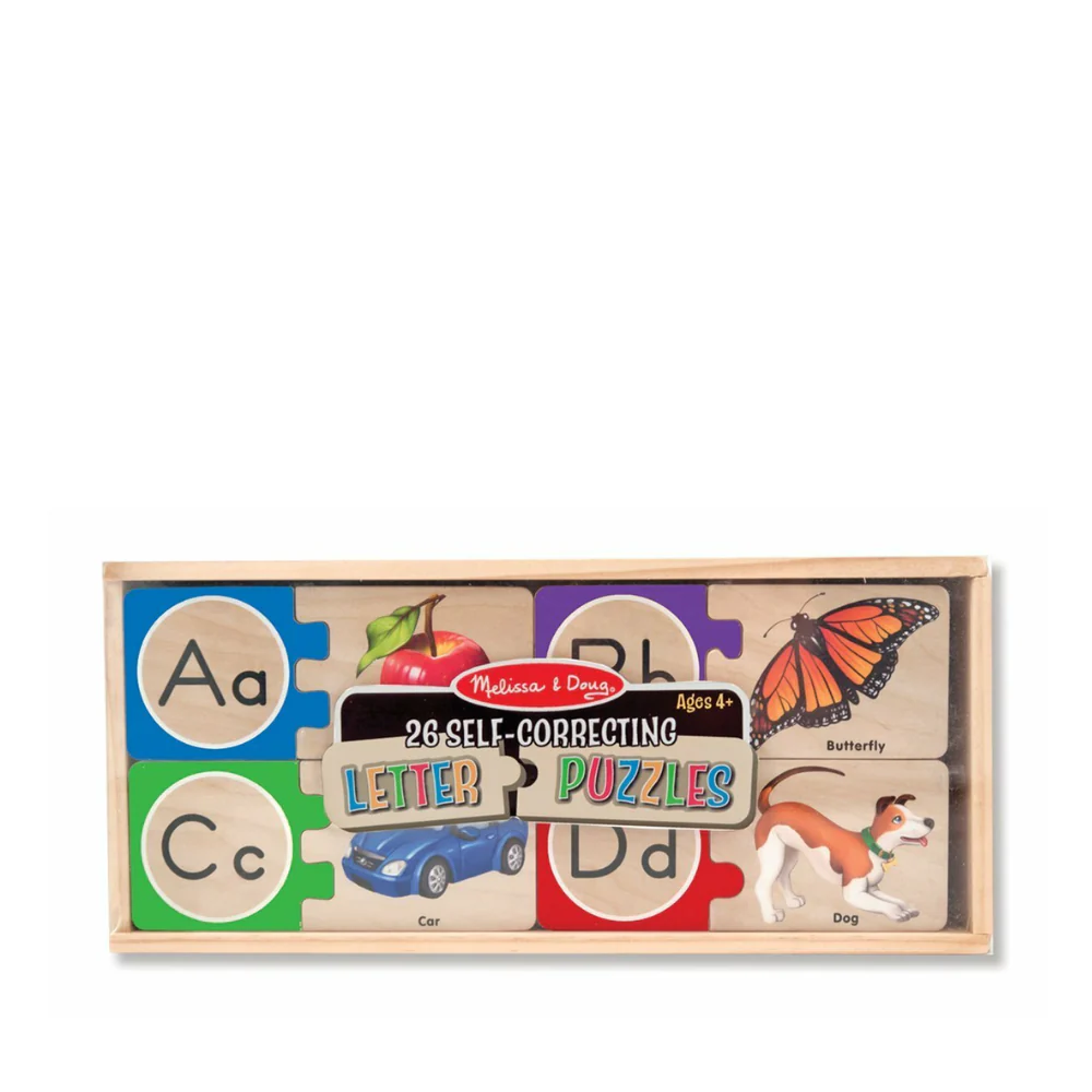 Melissa & Doug Self Correcting Letter Puzzles