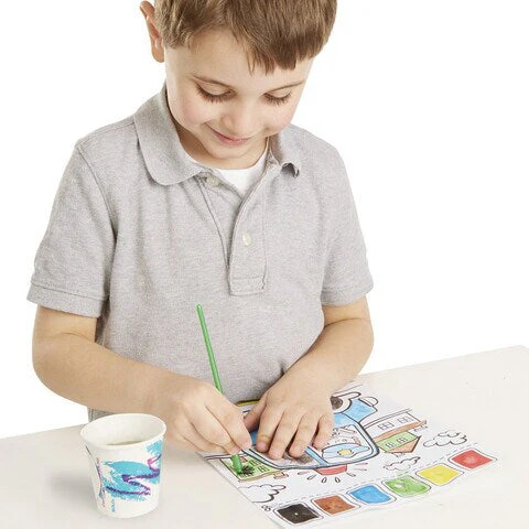 Melissa and Doug Paint with Water - Vehicles - Image 2