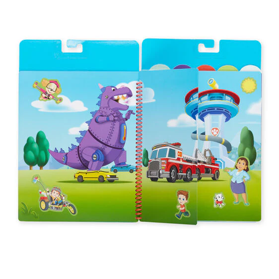 Melissa and Doug Paw Patrol Restickable Stickers Flip-Flap Pad - Ultimate Rescue - Image 4
