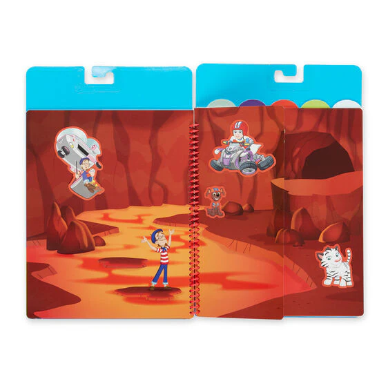 Melissa and Doug Paw Patrol Restickable Stickers Flip-Flap Pad - Ultimate Rescue - Image 5