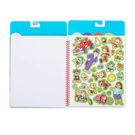 Melissa and Doug Paw Patrol Restickable Stickers Flip-Flap Pad - Ultimate Rescue - Image 6