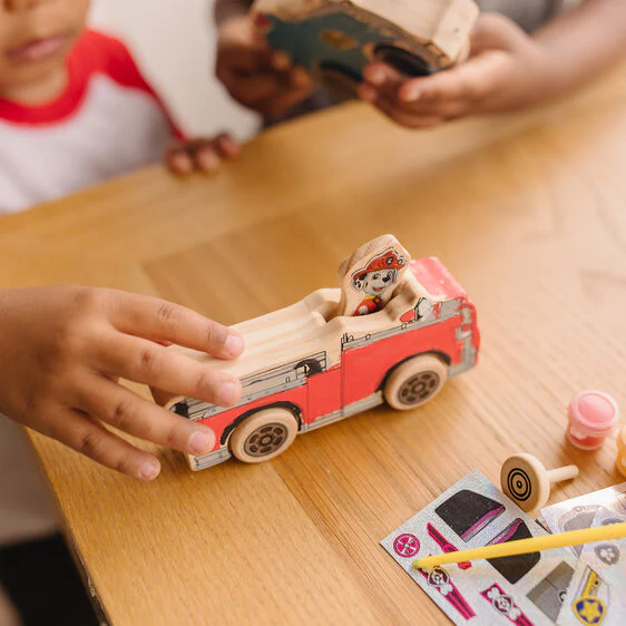 Melissa and Doug Paw Patrol Wooden Craft Kit - Vehicles - Image 6