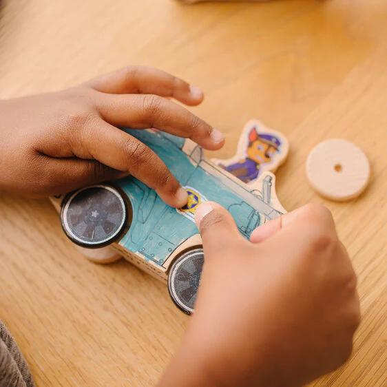 Melissa and Doug Paw Patrol Wooden Craft Kit - Vehicles - Image 7