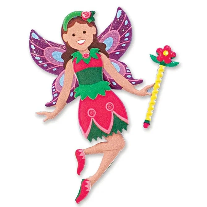 Melissa and Doug Puffy Sticker Play Set - Fairy - Image 3