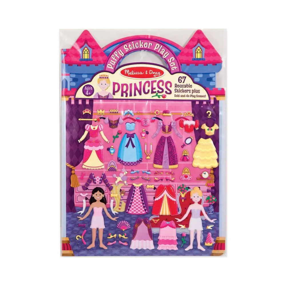 Melissa and Doug Puffy Sticker Play Set - Princess
