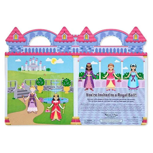 Melissa and Doug Puffy Sticker Play Set - Princess - Image 3