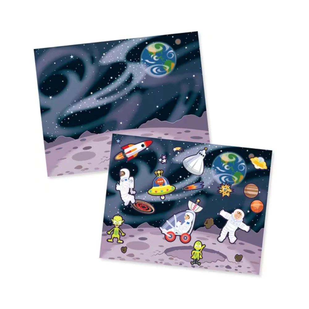 Melissa and Doug Reusable Sticker Pad - Adventure Pad - Image 2