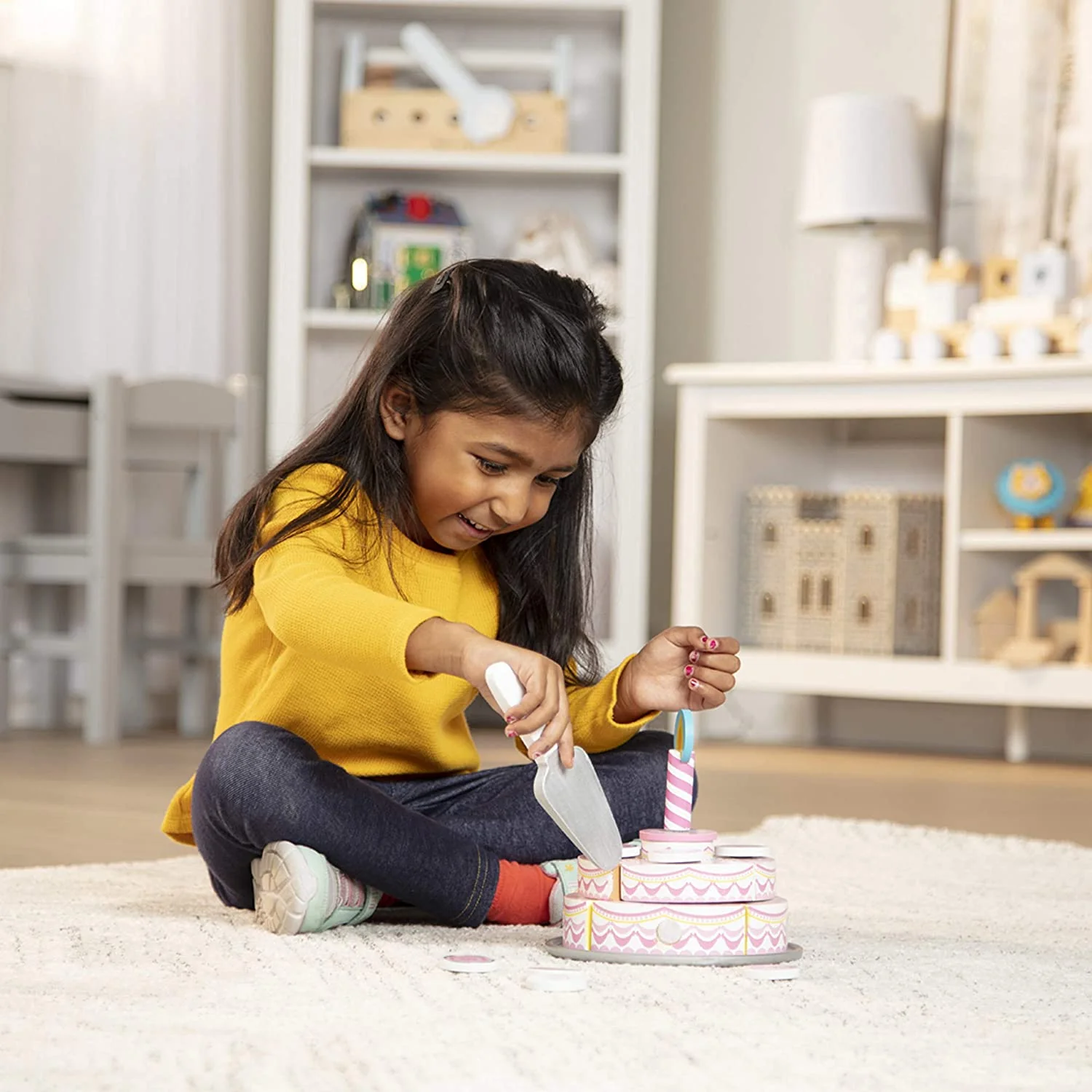 Melissa and Doug Triple-Layer Party Cake - Image 3