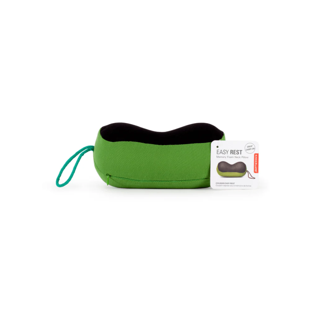 Memory Foam Neck Pillow Black