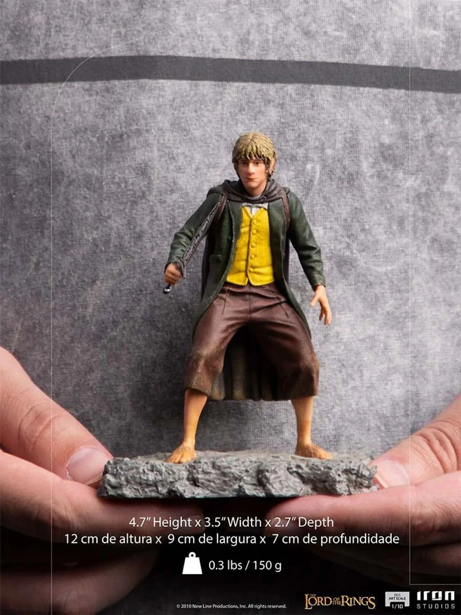 THE LORD OF THE RINGS - MERRY BDS ART SCALE 1/10 STATUE BY IRON STUDIOS - Image 6