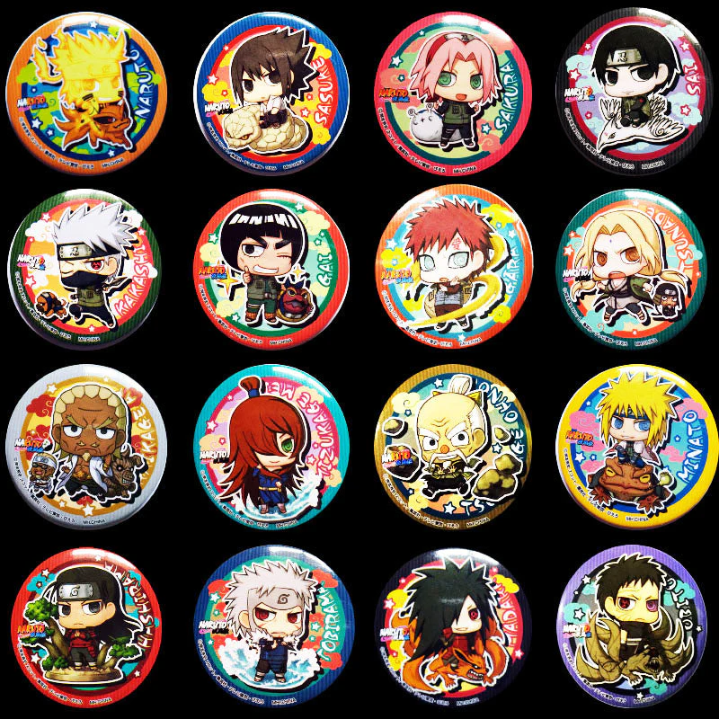 Metal Badge Collection Naruto Ninkaitaisen Enamel Pins - Image 2