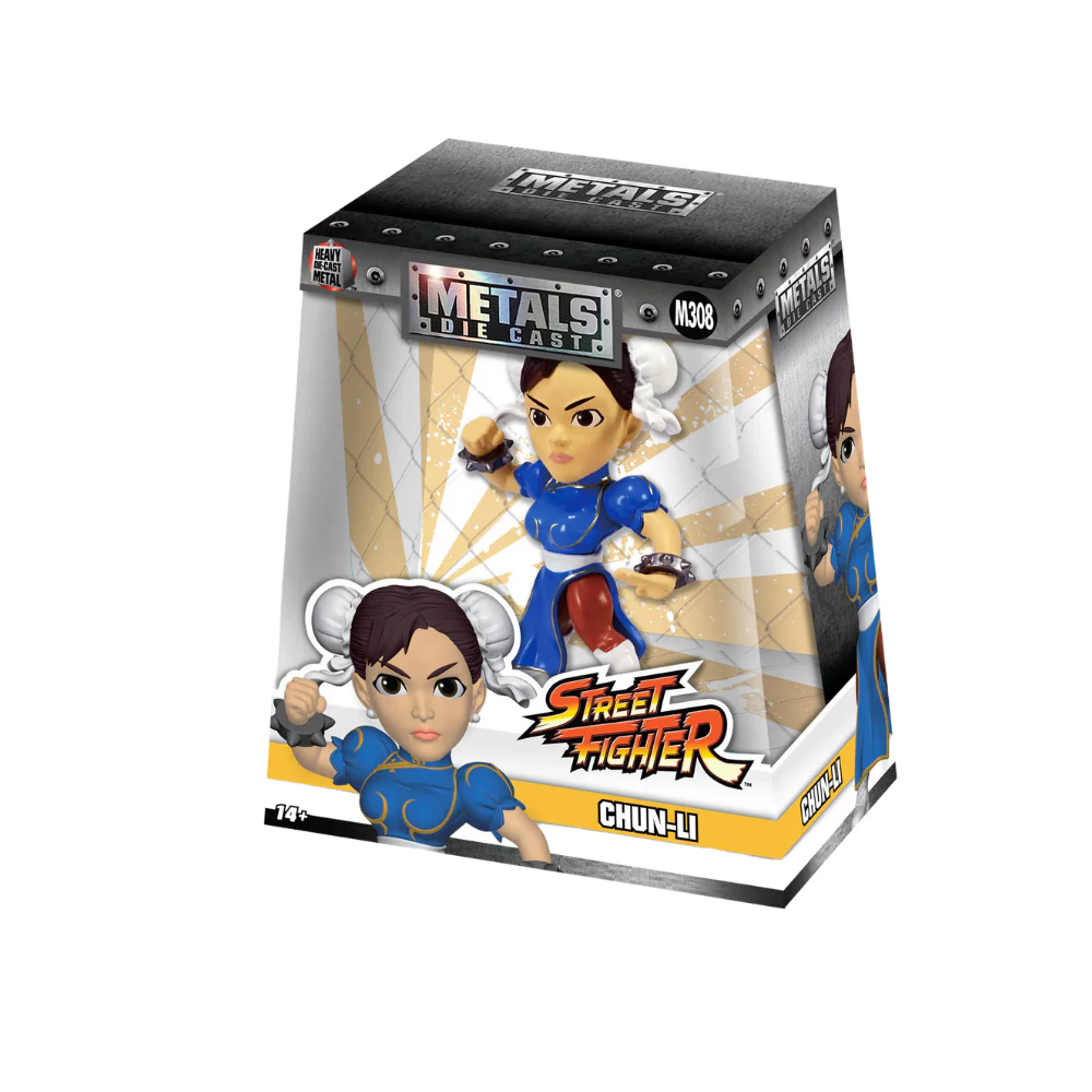 Metals Street Fighter Chung Li 4" Figure