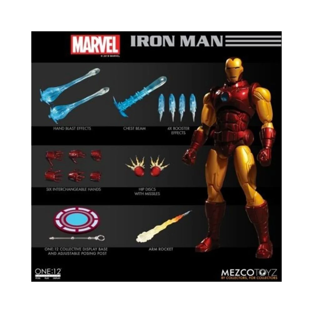 Mezco Toys : Marvel - Iron Man - Image 4