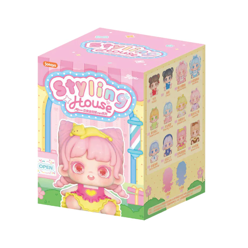 Miana Transformable Styling House Mini Series Blind Box - Plush Pendant By Jotoys (1pc Random)