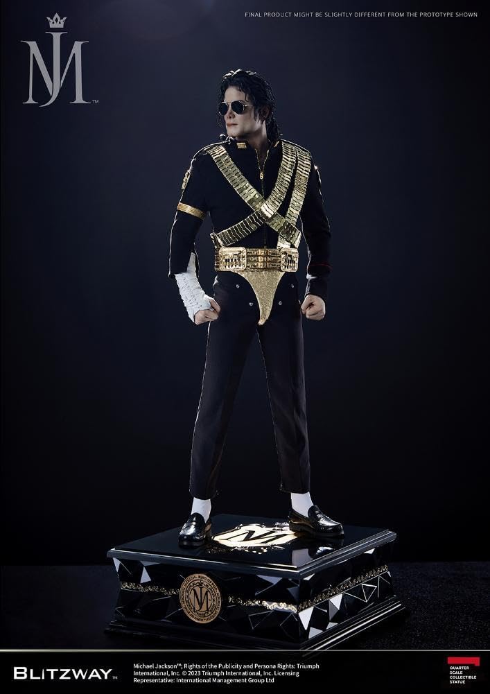 Michael Jackson Black Label 1/4 Scale Statue By Blitzway - Image 3