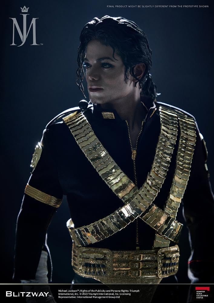 Michael Jackson Black Label 1/4 Scale Statue By Blitzway - Image 5