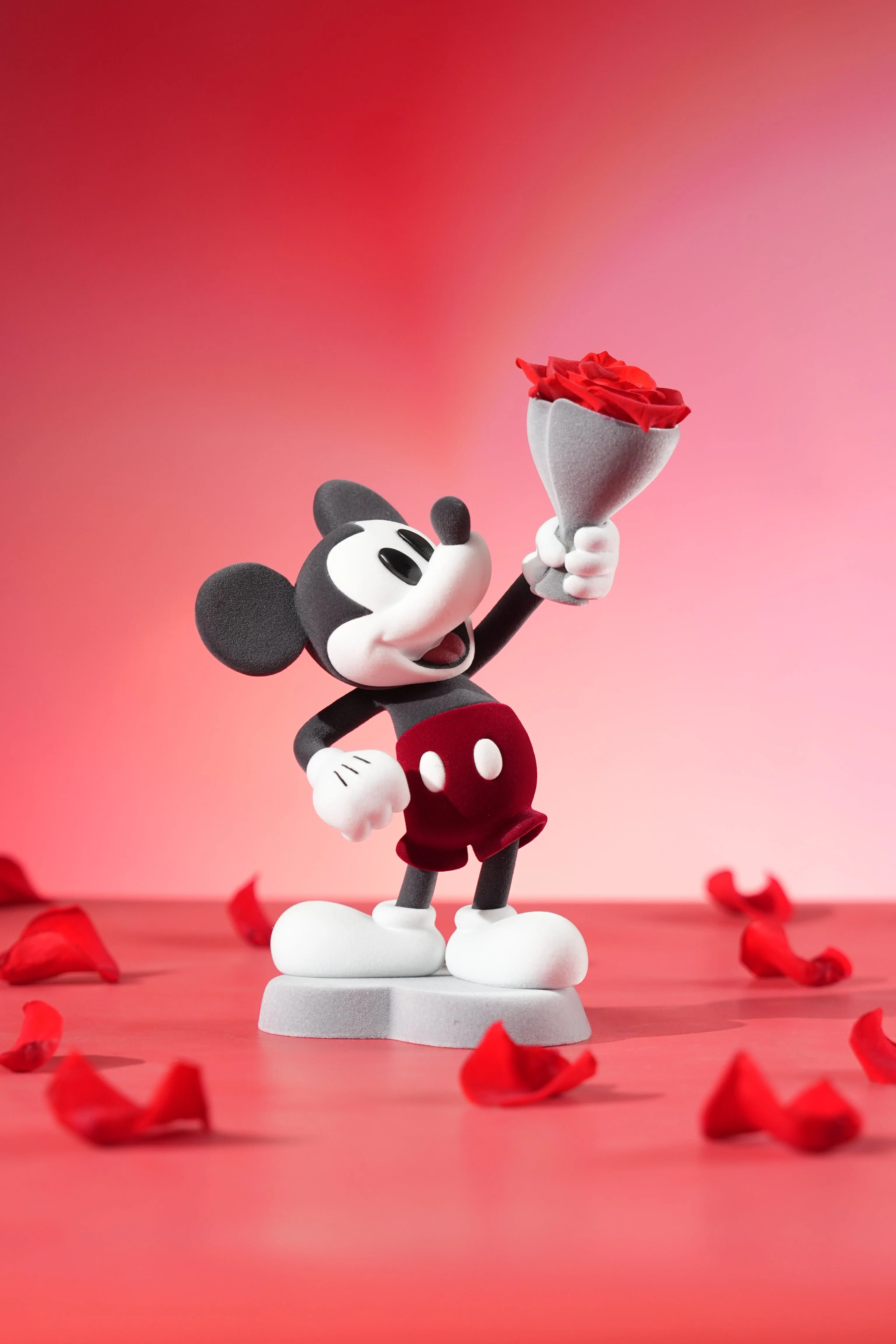 Mickey Preserved Flower Confession Bouquet (Acrylic Version) Gifts By Betine - Image 2