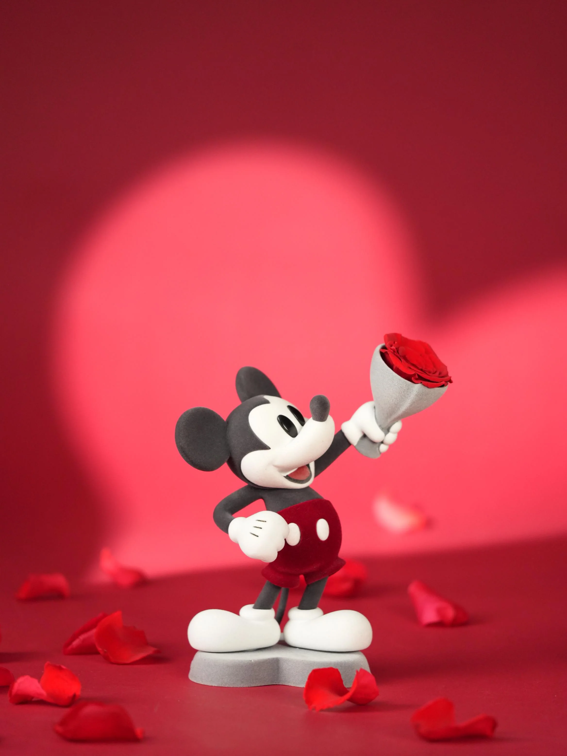 Mickey Preserved Flower Confession Bouquet (Acrylic Version) Gifts By Betine - Image 3