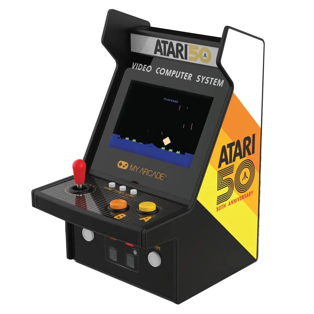 Micro Player 6.7" Atari Portable Retro Arcade (100 Games In 1) - Image 2