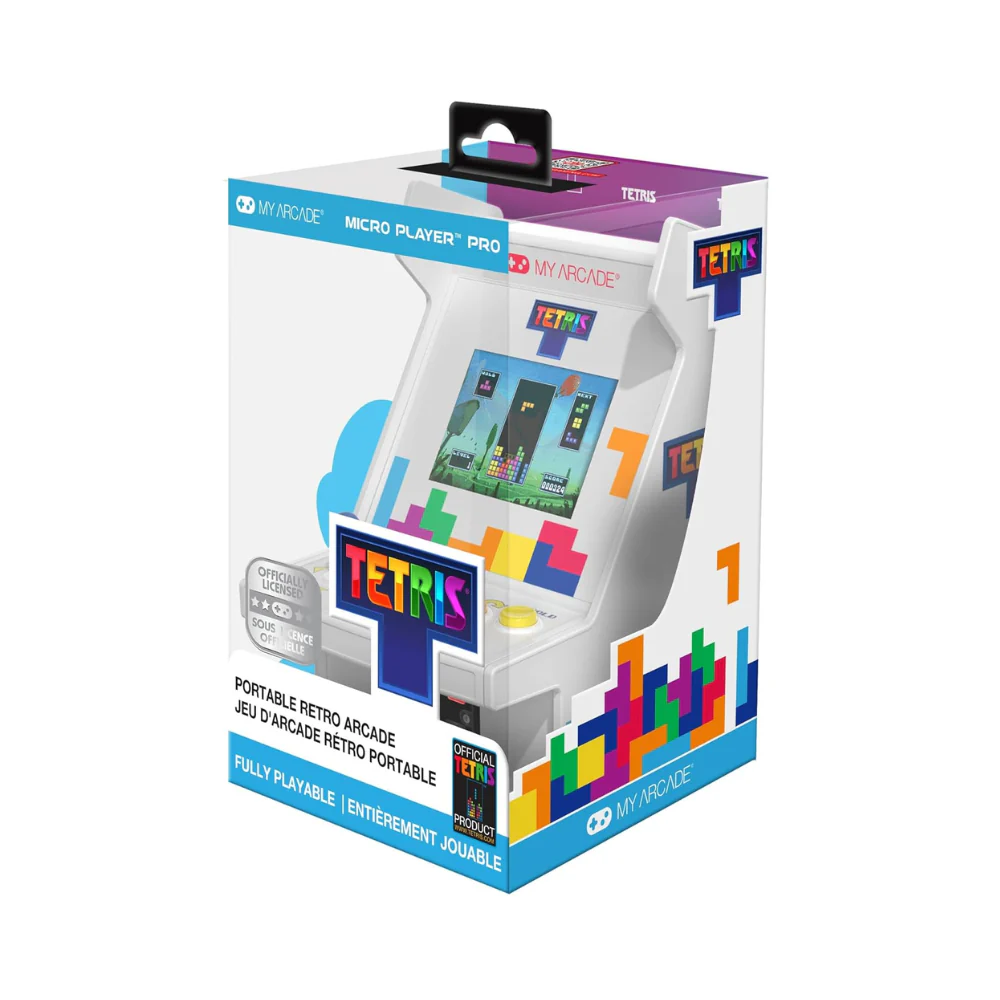 Micro Player 6.7" Tetris Portable Retro Arcade