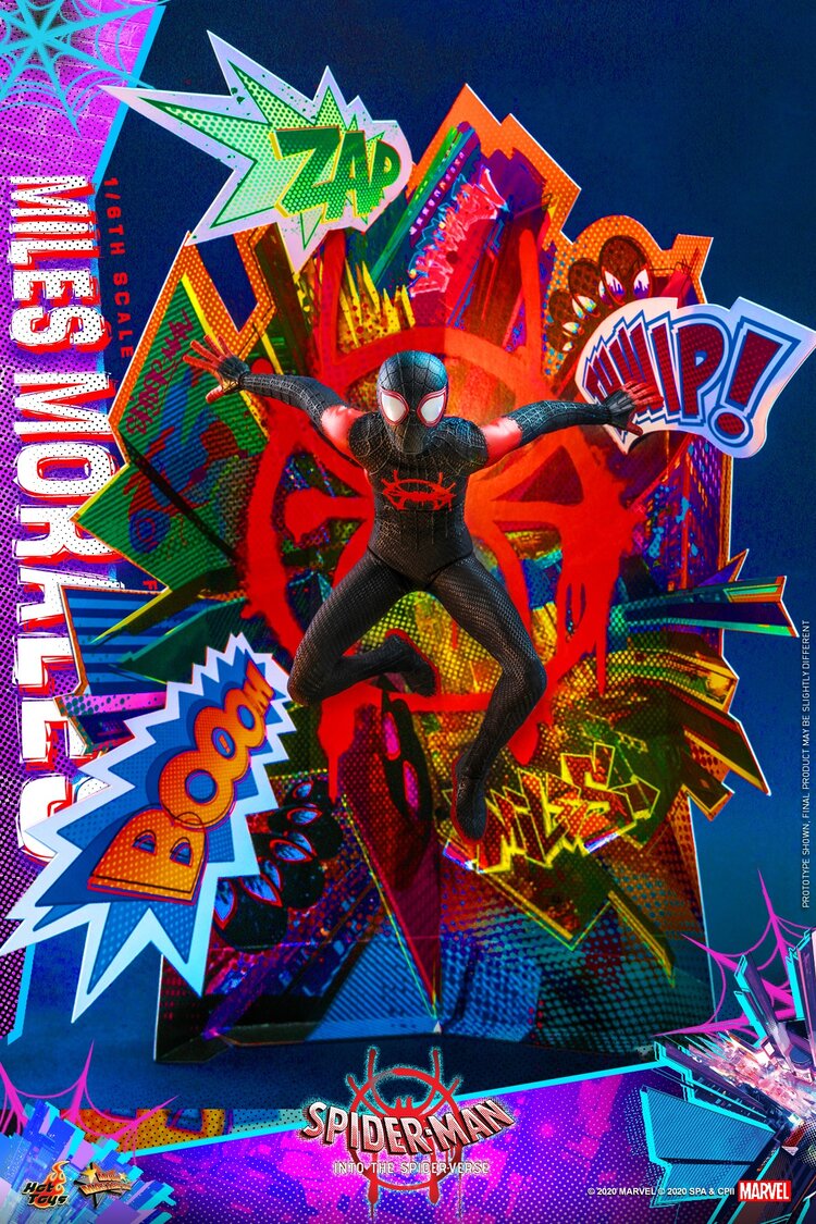 Spider-Man: Into The Spider-Verse - Miles Morales 1/6 Scale Figure By Hot Toys - Image 4