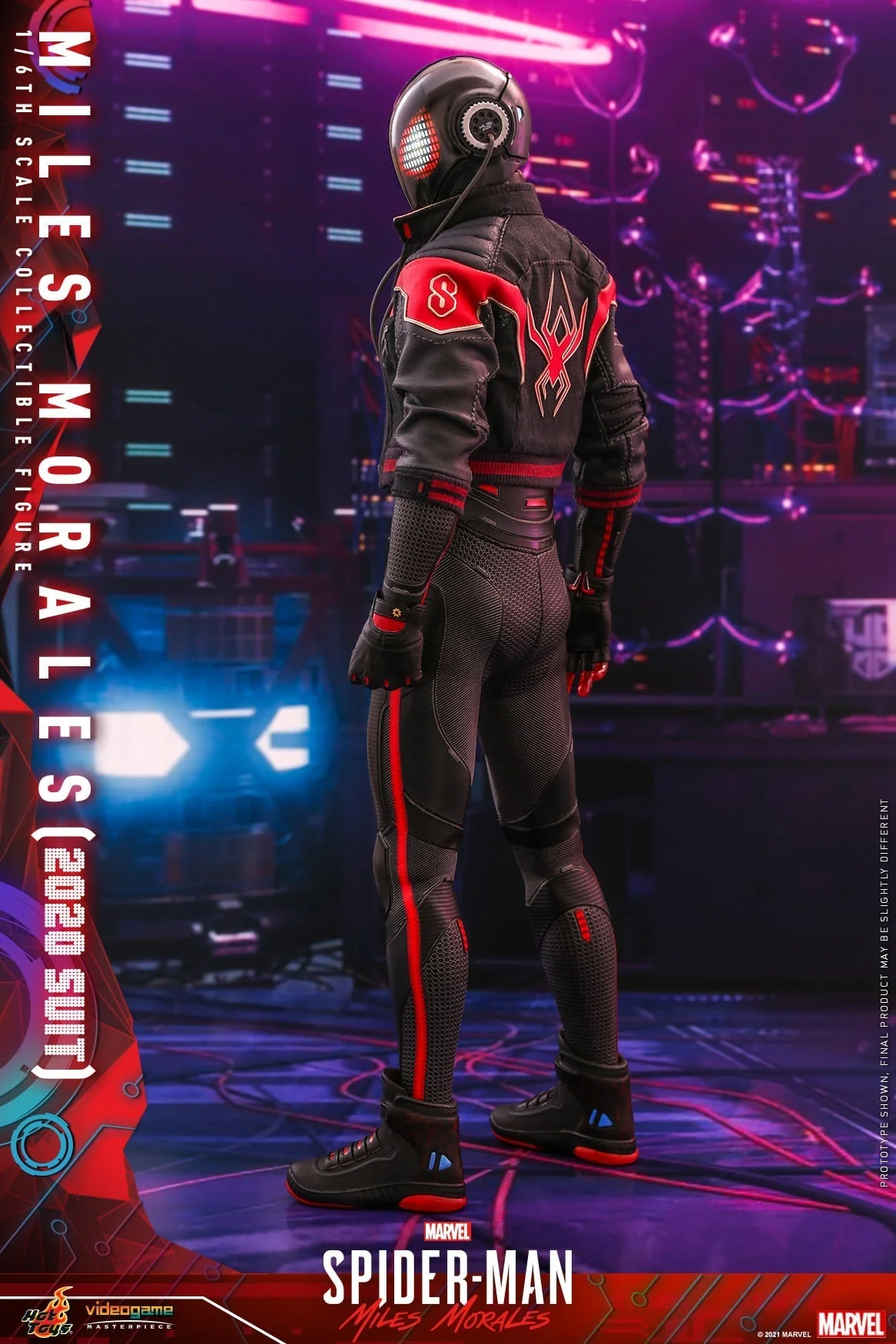 Spider-Man Miles Morales (2020 Suit) 1/6 Scale Figure By Hot Toys - Image 4