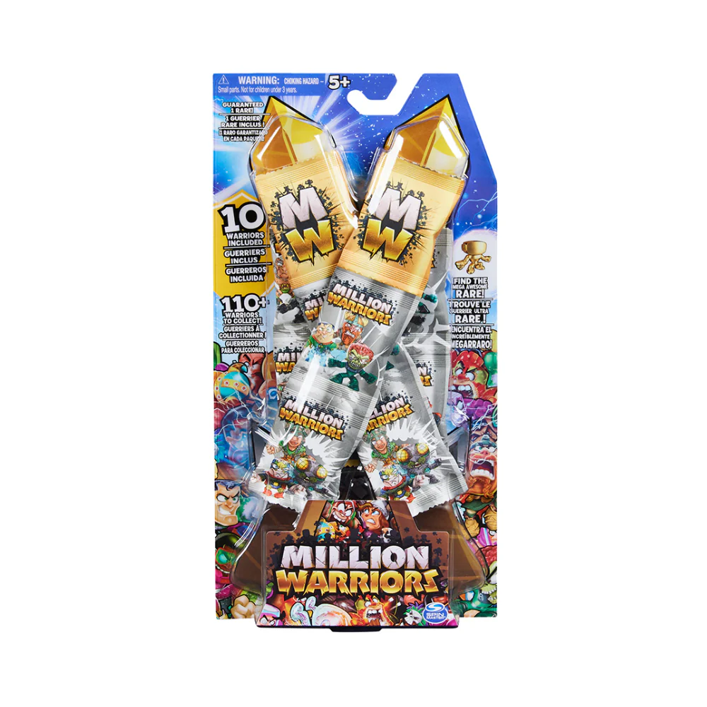 Million Warriors Warrior Mystery Packs
