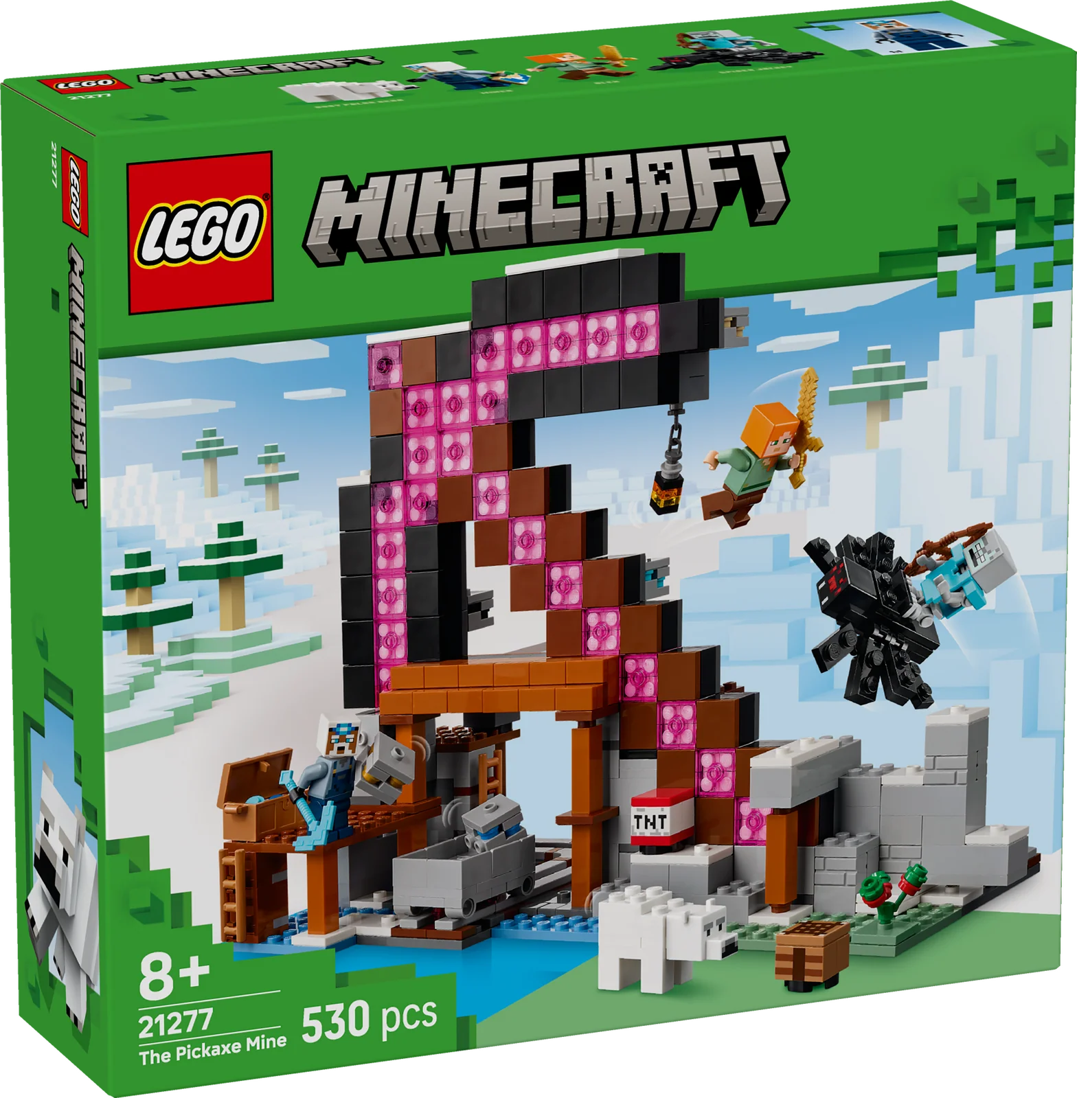 Minecraft 21277 The Pickaxe Mine V29 Toys by LEGO - Image 2
