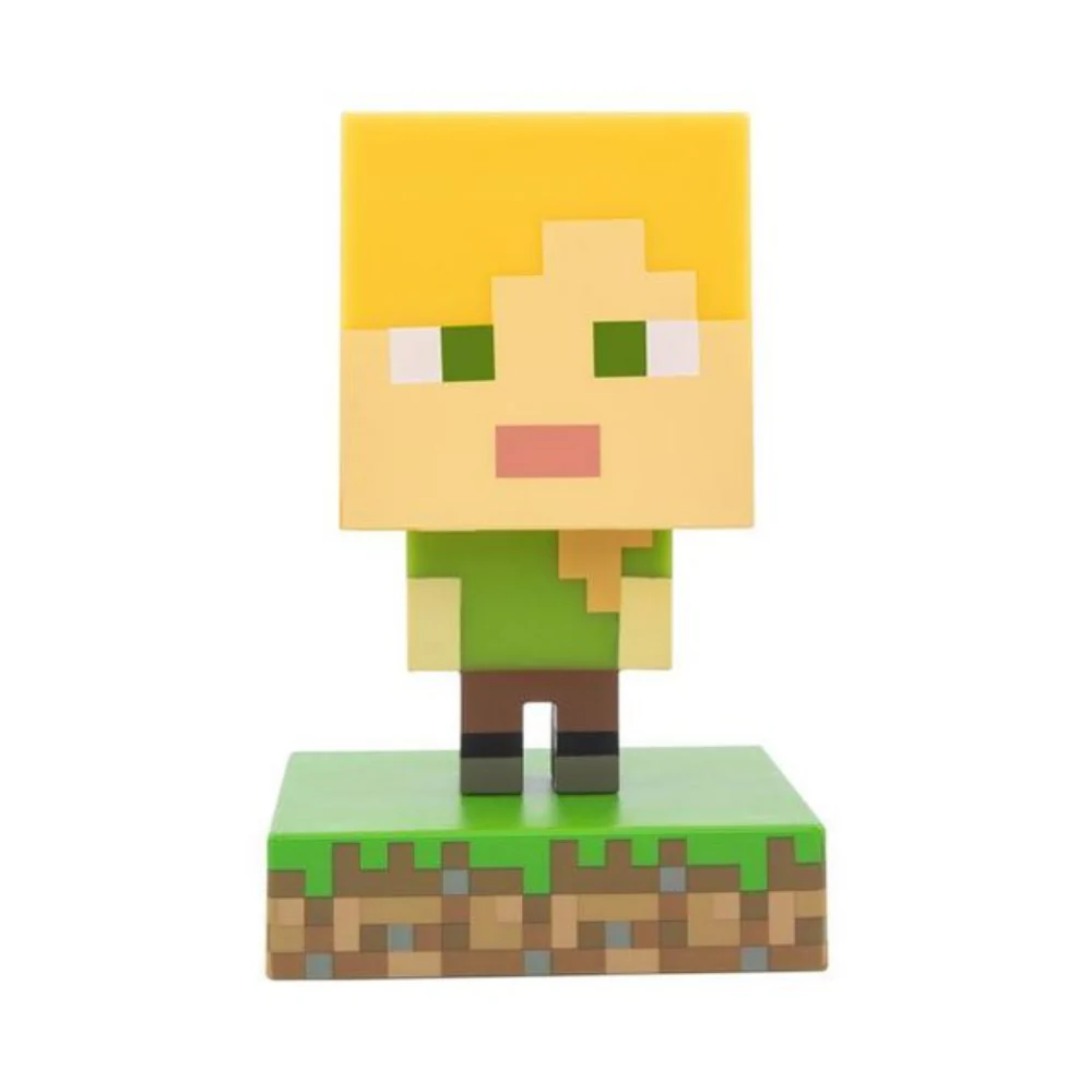Minecraft Alex Icon Light with Sound Lamp