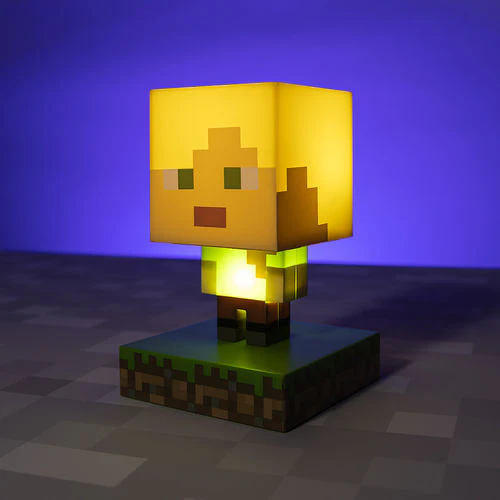 Minecraft Alex Icon Light with Sound Lamp - Image 2
