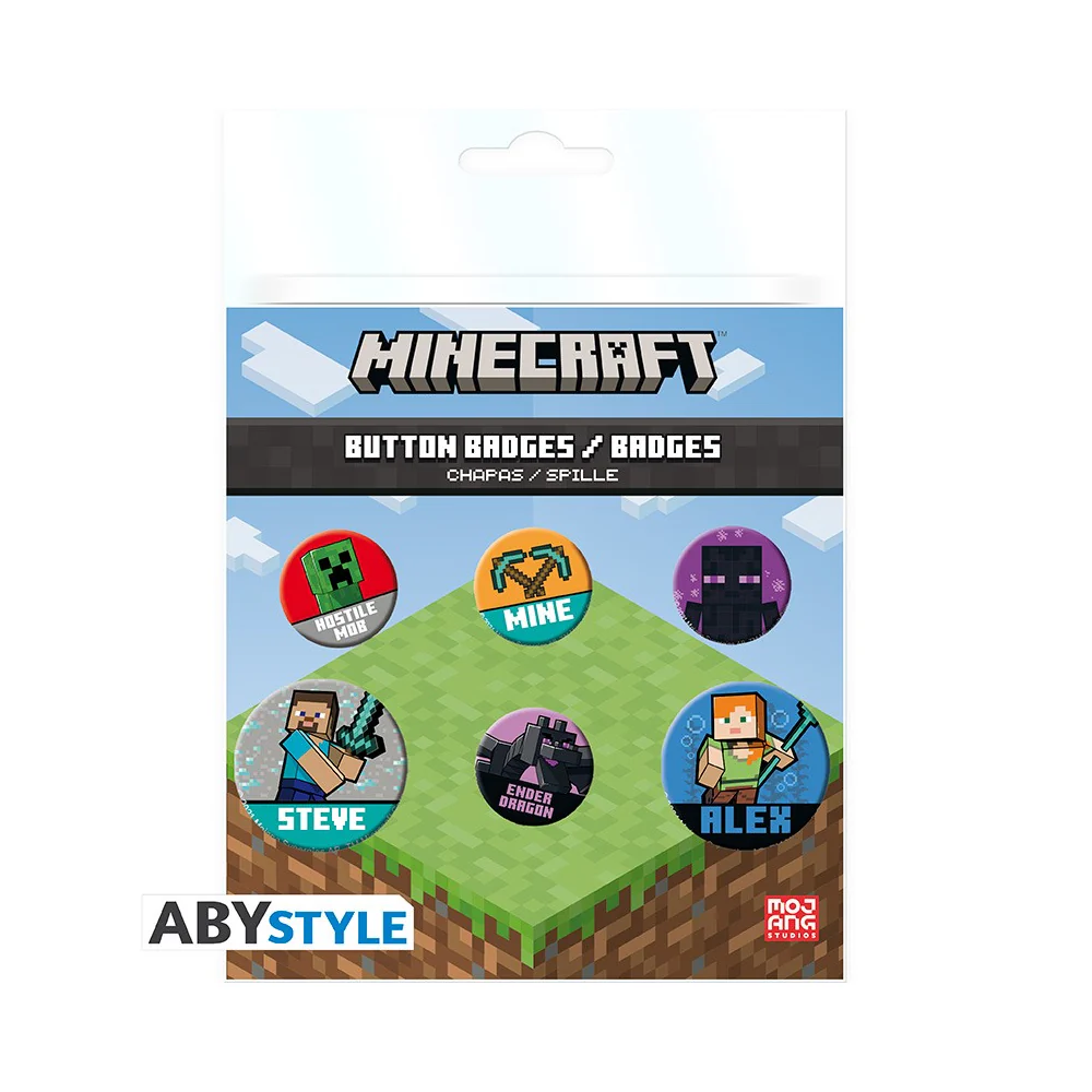 Minecraft Badge Pack by Abysse