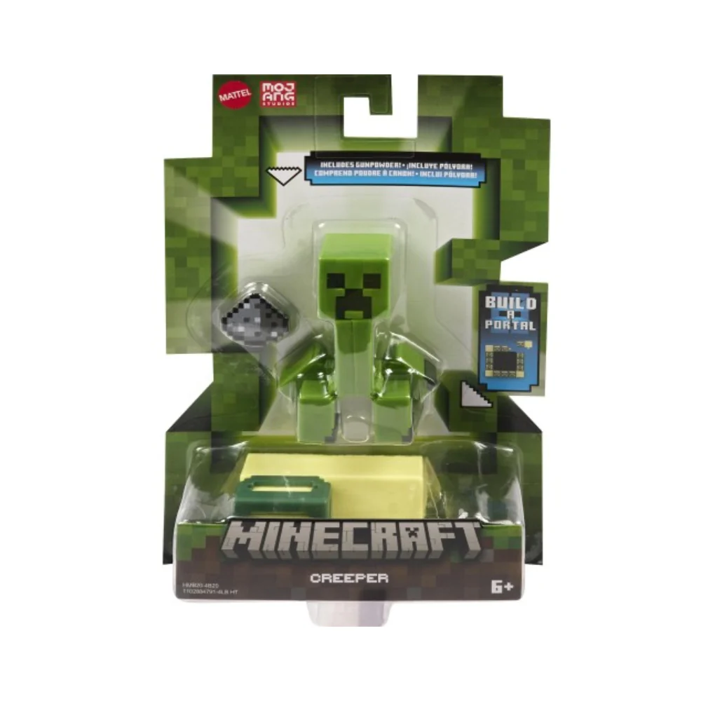 Minecraft Creeper Build-A-Portal Figure