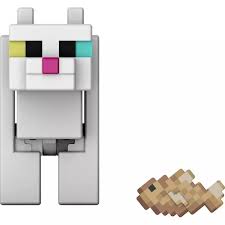 Minecraft Build-A-Portal Figure White Cat Action Figure - Image 2