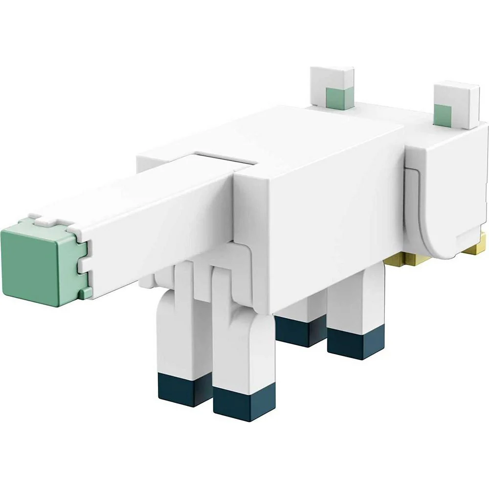 Minecraft Build-A-Portal Arctic Fox Action Figure by Mattel - Image 3