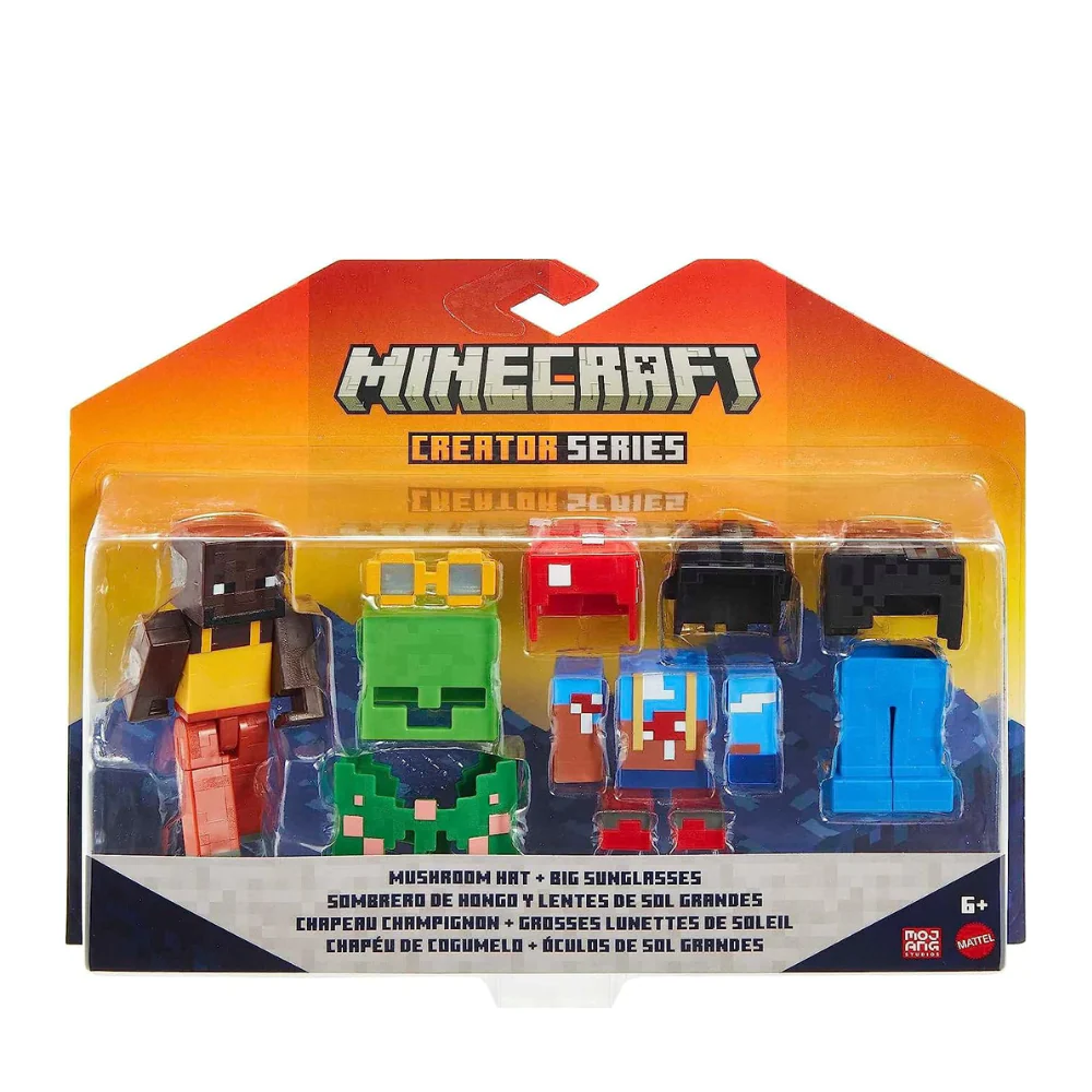 Minecraft Creator Series Bell Bottoms + Mushroom Hat Figure