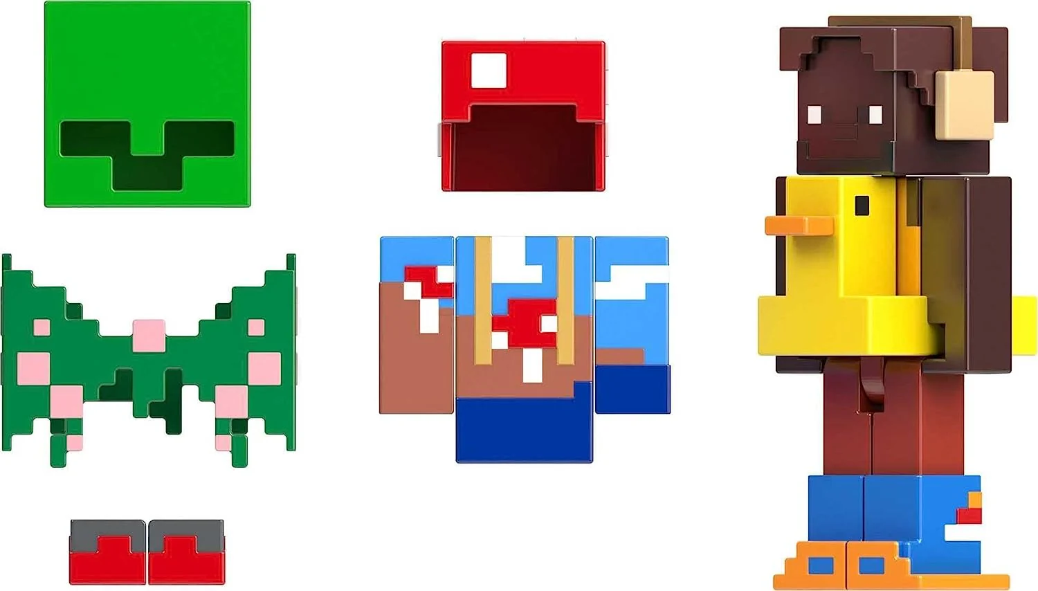 Minecraft Creator Series Bell Bottoms + Mushroom Hat Figure - Image 2